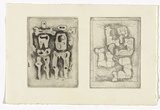 Artist: SELLBACH, Udo | Title: not titled | Date: 1960-80 | Technique: etching