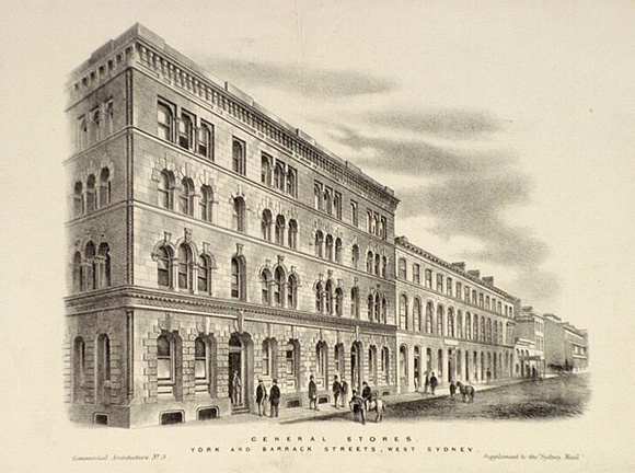 Artist: b'UNKNOWN' | Title: b'General stores' | Technique: b'lithograph'