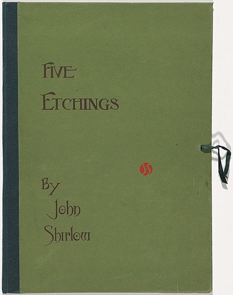 Artist: b'SHIRLOW, John' | Title: b'Five Etchings.' | Date: 1904 | Technique: b'etchings, printed in warm black/brown ink, each from one copper plate; letterpress text' Artist: b'SHIRLOW, John' | Title: b'Five Etchings.' | Date: 1904 | Technique: b'etchings, printed in warm black/brown ink, each from one copper plate; letterpress text'