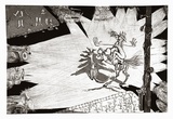 Artist: b'COLEING, Tony' | Title: b'Helping my Koala across the road.' | Date: 1986 | Technique: b'etching, aquatint and roulette, printed in black ink, from one copper plate'