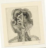 Artist: SELLBACH, Udo | Title: not titled | Date: 1960-80 | Technique: etching