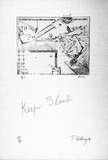 Artist: COLEING, Tony | Title: Keep blank. | Date: 1978 | Technique: hardground etching, printed in black ink, from one plate