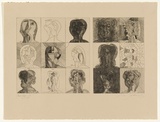 Artist: SELLBACH, Udo | Title: not titled | Date: 1960-80 | Technique: etching