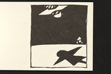 Title: b'Schoolgirl takes a flip.' | Date: 1979 | Technique: b'offset-lithograph'