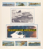 Artist: Millikin, Ruby. | Title: Nobbys in history | Date: 1985 | Technique: screenprint and collage