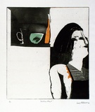 Artist: BALDESSIN, George | Title: Kitchen maid. | Date: 1966 | Technique: colour etching and aquatint