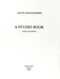 Artist: b'LEACH-JONES, Alun' | Title: b'A studio book first etchings' | Date: 1987 | Technique: b'etching, printed in black ink, from one plate' | Copyright: b'Courtesy of the artist'