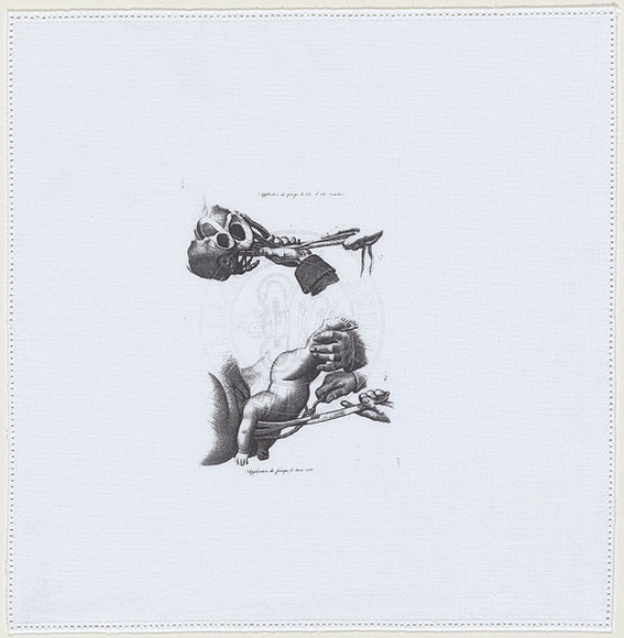 Artist: b'Lohse, Kate.' | Title: b'not titled' | Date: 2003 | Technique: b'screenprint, printed in black ink, from one screen'
