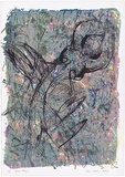 Artist: MEYER, Bill | Title: Tree study - black | Date: 1987 | Technique: screenprint, printed in colour, from multiple stencils | Copyright: © Bill Meyer