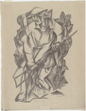 Artist: Hinder, Frank. | Title: Advance | Date: 1947 | Technique: lithograph, printed in black ink, from one stone