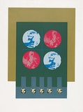 Artist: MEYER, Bill | Title: To lie awake at night V. | Date: 1971 | Technique: screenprint, printed in nine colours, from multiple stencils | Copyright: © Bill Meyer
