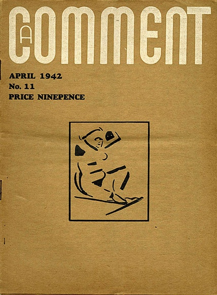 Artist: b'Crozier, Cecily.' | Title: b'A Comment - no.11,  April 1942' | Date: 1942