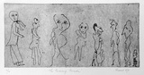 Artist: SHEARER, Mitzi | Title: The passing parade | Date: 1981-84