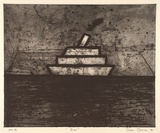 Artist: Bowen, Dean. | Title: Boat | Date: 1991 | Technique: etching, printed in black ink, from one plate