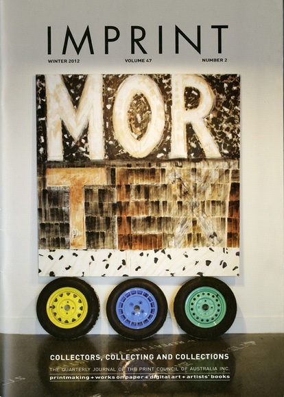 Artist: b'PRINT COUNCIL OF AUSTRALIA' | Title: b'Periodical | Imprint. Melbourne: Print Council of Australia, vol. 47, no. 2, 2012' | Date: 2012 Artist: b'PRINT COUNCIL OF AUSTRALIA' | Title: b'Periodical | Imprint. Melbourne: Print Council of Australia, vol. 47, no. 2, 2012' | Date: 2012