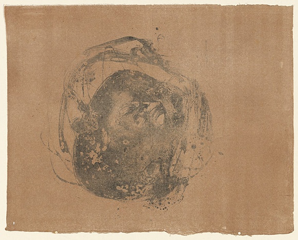 Artist: b'MACQUEEN, Mary' | Title: b'Experiment' | Date: 1968 | Technique: b'lithograph, printed in colour, from two plates in black and brown ink' | Copyright: b'Courtesy Paulette Calhoun, for the estate of Mary Macqueen' Artist: b'MACQUEEN, Mary' | Title: b'Experiment' | Date: 1968 | Technique: b'lithograph, printed in colour, from two plates in black and brown ink' | Copyright: b'Courtesy Paulette Calhoun, for the estate of Mary Macqueen'