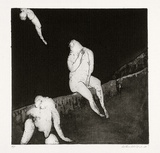 Artist: BALDESSIN, George | Title: not titled. | Date: 1964 | Technique: etching and aquatint, printed in black ink, from one plate