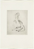Artist: BOYD, Arthur | Title: Colour blind. | Date: 1970 | Technique: etching, printed in black ink, from one plate | Copyright: Reproduced with permission of Bundanon Trust