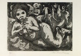 Artist: Armstrong, Ian. | Title: Spirit of the dance. | Date: c.1955 | Technique: etching, drypoint and aquatint, printed in black ink, from   one plate)