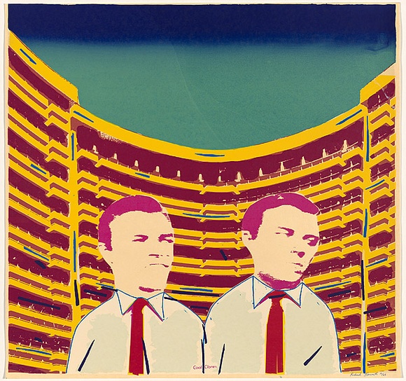 Title: Cool clones | Date: c.1980-81 | Technique: screenprint, printed in colour, from multiple stencils