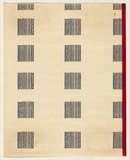 Title: Section B (Word situations) - 32 Possibilities: No. 25, 7(A) | Date: (1970-71) | Technique: typewriter