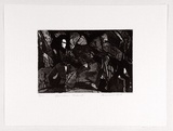 Artist: Leti, Bruno. | Title: Garden Island. | Date: 1988 | Technique: etching, printed in black ink, from one plate