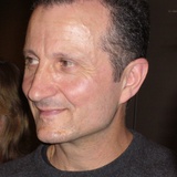 Artist: b'Butler, Roger' | Title: b'Portrait of Nick Mourtzakis, at the opening of the Seventh Drawing Biennale, Canberra, 20088' | Date: 2008
