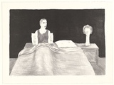 Artist: Walker, Deborah. | Title: Thou still unravished Bride of Quietness (Jealousy) | Date: 1984 | Technique: lithograph, printed in black ink, from one stone | Copyright: © Deborah Walker. Licensed by VISCOPY, Australia