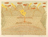 Artist: b'Bowen, Dean.' | Title: b'Slag heap' | Date: 1989 | Technique: b'lithograph, printed in colour, from multiple stones'