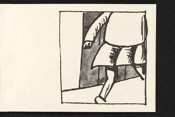 Title: b'Schoolgirl takes a flip.' | Date: 1979 | Technique: b'offset-lithograph'