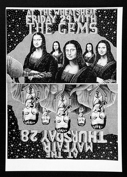 Artist: b'Febey, Rodney.' | Title: b'At the wheatsheaf.' | Date: 1982 | Technique: b'photocopy, printed in black ink, from hand drawn artwork' Artist: b'Febey, Rodney.' | Title: b'At the wheatsheaf.' | Date: 1982 | Technique: b'photocopy, printed in black ink, from hand drawn artwork'