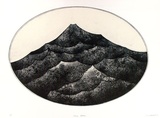 Artist: Clutterbuck, Jock. | Title: Stone wave. | Date: 1972 | Technique: etching and aquatint, colour stencil, printed in colour, from one magnesium plate