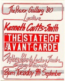 Artist: Lane, Leonie. | Title: The Power Gallery Lecture '80: Kenneth Coutts-Smith, 'The state of the avant-garde'. | Date: 1980 | Technique: screenprint, printed in colour, from two stencils | Copyright: © Leonie Lane