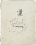Artist: NICHOLAS, William | Title: Obituary (Sir George Gipps) | Date: 1847 | Technique: pen-lithograph, printed in black ink, from one zinc plate