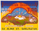 Artist: EARTHWORKS POSTER COLLECTIVE | Title: Integrated technology fair...Autonomouse House. | Date: 1977 | Technique: screenprint, printed in colour, from multiple stencils