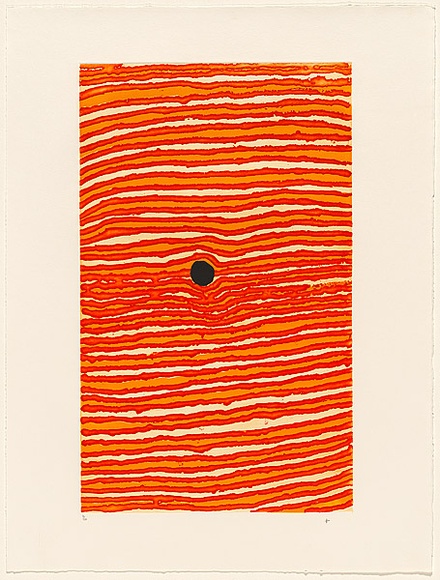 Artist: b'Tjungurrayi, Helicopter.' | Title: b'Wangkartu' | Date: 2005