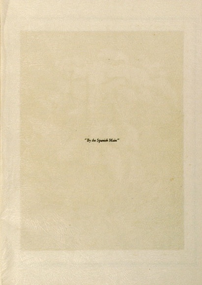 Artist: b'Flett, James.' | Title: b'By the Spanish Main.' | Date: 1931 | Technique: b'linocut, printed in colour, from multiple block' Artist: b'Flett, James.' | Title: b'By the Spanish Main.' | Date: 1931 | Technique: b'linocut, printed in colour, from multiple block'