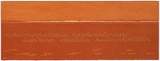 Artist: MADDOCK, Bea | Title: Terra Spiritus...with a darker shade of pale | Date: 1993-98 | Technique: stencil print, printed in hand-ground Launceston ochre from multiple hand-cut mylar stencils; letterpress text blind printed; hand-drawn script