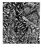 Artist: Gittoes, George. | Title: The captured gun | Date: 1988 | Technique: etching and aquatint, printed in black ink, from one plate