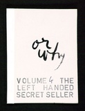 Artist: TWIGG, Tony | Title: The left handed secret seller.  Or why?. | Date: 1982 | Technique: book of rubber stamps and pen and ink | Copyright: © Tony Twigg. Licensed by VISCOPY, Australia