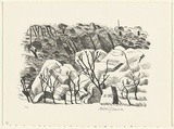 Title: Jane Brook | Date: 1982 | Technique: lithograph, printed in black ink, from one stone