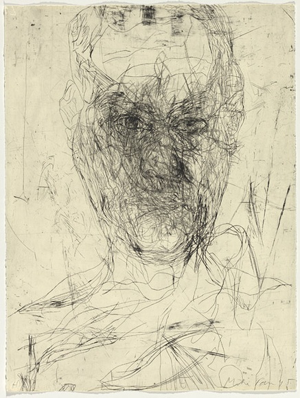 Artist: b'PARR, Mike' | Title: b'not titled.' | Date: 1995 | Technique: b'etching, printed in black ink, from one plate'