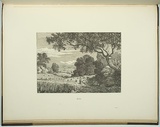 Artist: Art Union of Victoria. | Title: But while the English Autumn filled her lap... | Date: 1881 | Technique: wood-engraving, printed in black ink, from one block