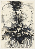 Artist: Hessing, Leonard. | Title: The jungle | Date: 1964 | Technique: lithograph, printed in colour, from three zinc plates