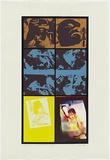 Artist: MEYER, Bill | Title: Eating mussels in the bath IV. Better later than | Date: 1973 | Technique: photo-screenprint, printed in colour, from eleven stencils | Copyright: © Bill Meyer