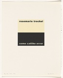 Artist: b'Burgess, Peter.' | Title: b'rosmarie trockel: some catlike error.' | Date: 2001 | Technique: b'computer generated inkjet prints, printed in colour, from digital file'