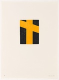 Artist: Nixon, John. | Title: Toil 2 | Date: 1990 | Technique: woodcuts, printed in colour, each from one interlocking block