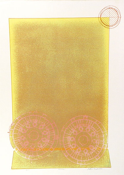 Artist: b'WICKS, Arthur' | Title: b'Beacon' | Date: 1971 | Technique: b'screenprint'