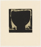 Artist: Placek, Wes. | Title: Bowl | Date: 1993 | Technique: etching, printed in black, from one plate | Copyright: © Wes Placek c/- Wesart, Melbourne