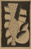 Artist: Lincoln, Kevin. | Title: Spotted vase | Date: 1988 | Technique: lithograph, printed in black ink, from one stone